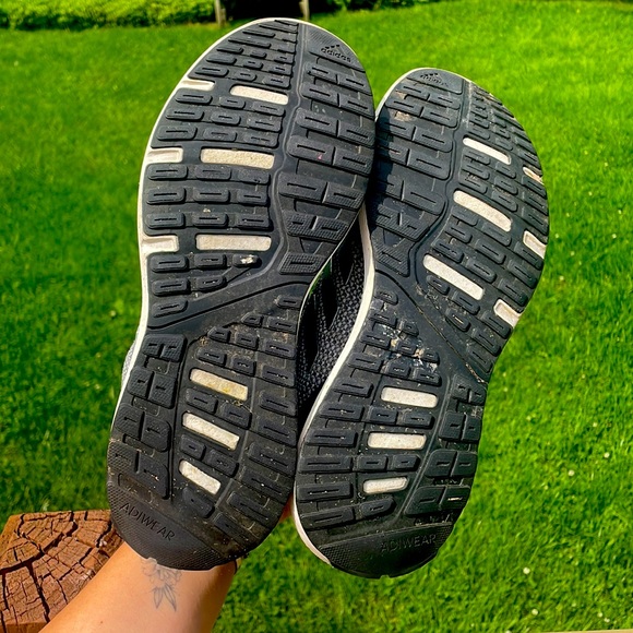 🏁ADIDAS TRAINERS🏁 silver/grey women’s size 8 - Picture 6 of 7